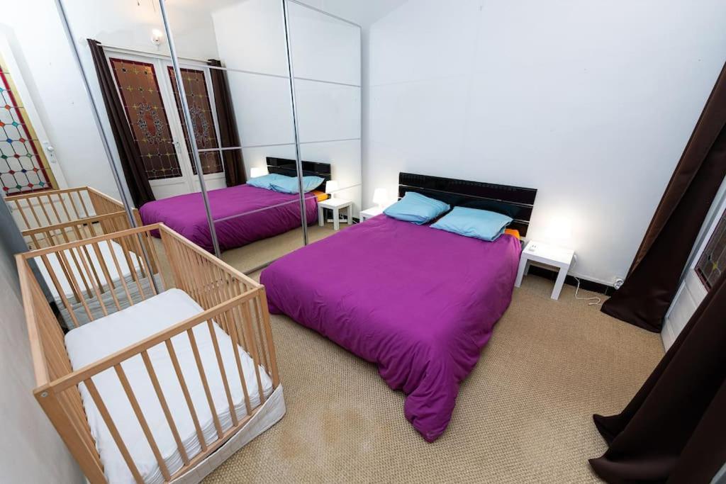 Anna-Maria : Grand Appartement 10 Personnes+Parking Prive -Actif+ Location- Marseille Exteriér fotografie